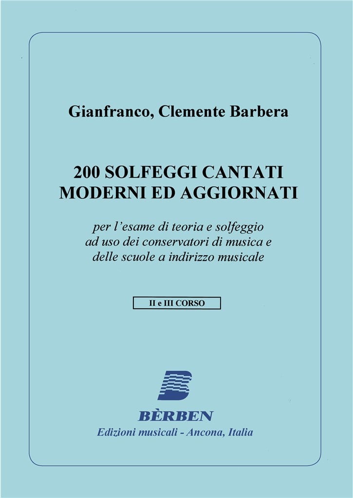 Duecento Solfeggi Cantati Moderni ed Aggiornati
